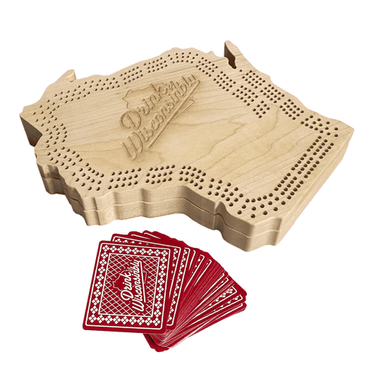 Drink Wisconsinbly Cribbage Board