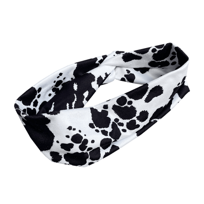 Cow Print Headband