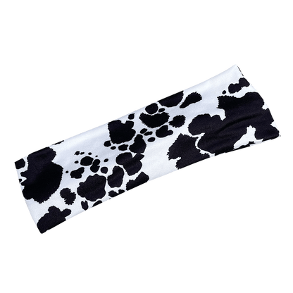 Cow Print Headband