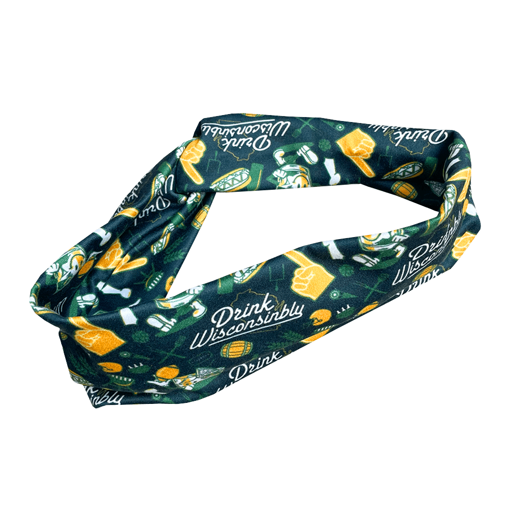 Football Pattern Headband