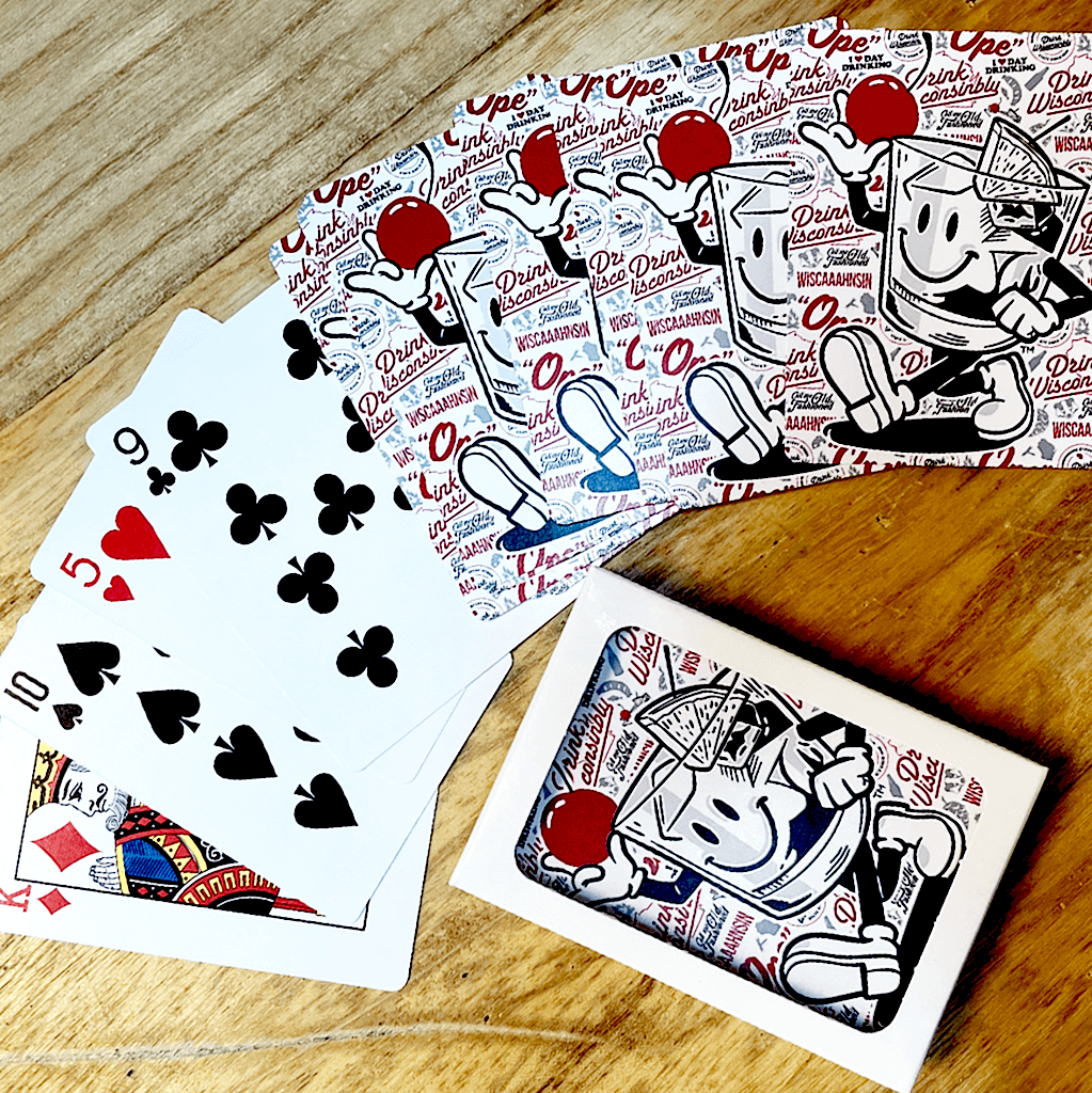 Happy Old Fashioned Playing Cards