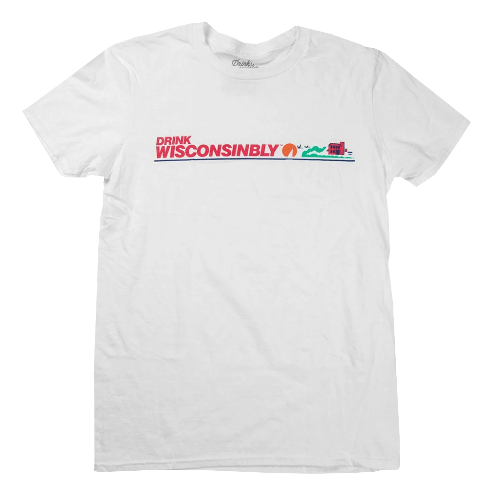 Drink Wisconsinbly License Plate T-Shirt