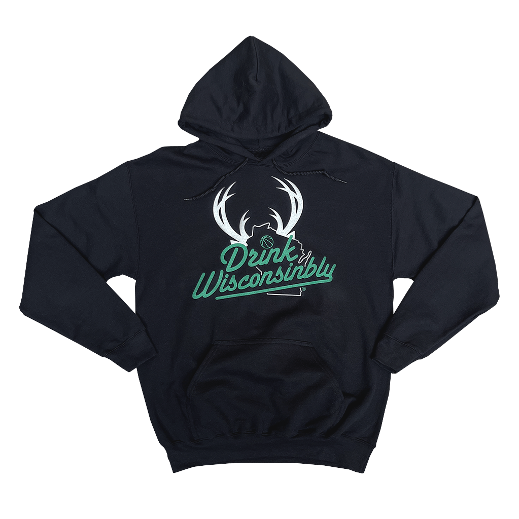 Drink Wisconsinbly Milwaukee Antlers Basketball Hoodie