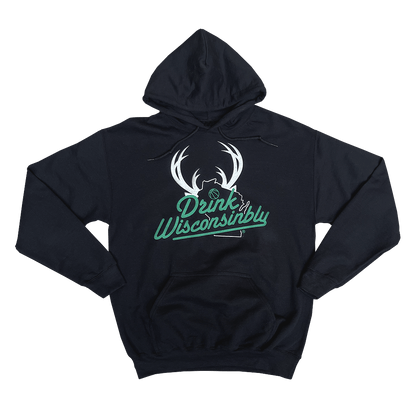 Drink Wisconsinbly Milwaukee Antlers Basketball Hoodie