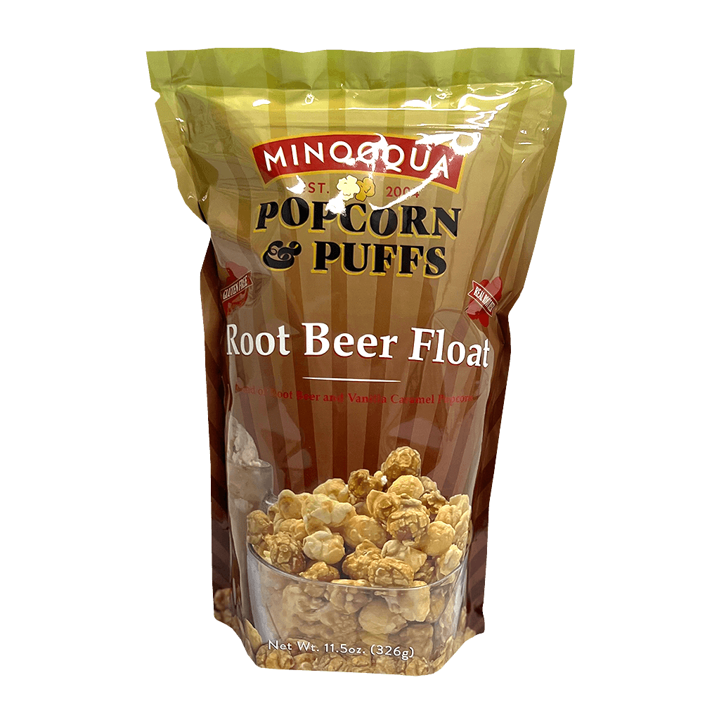 Drink Wisconsinbly Minocqua Root Beer Float Popcorn & Puffs