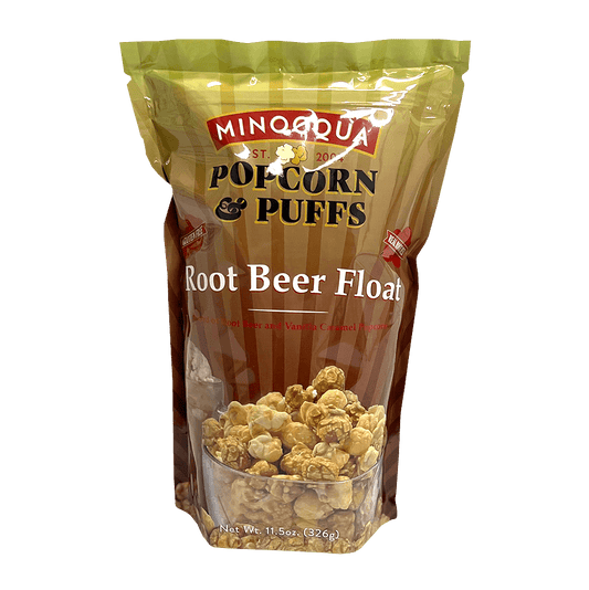 Drink Wisconsinbly Minocqua Root Beer Float Popcorn & Puffs