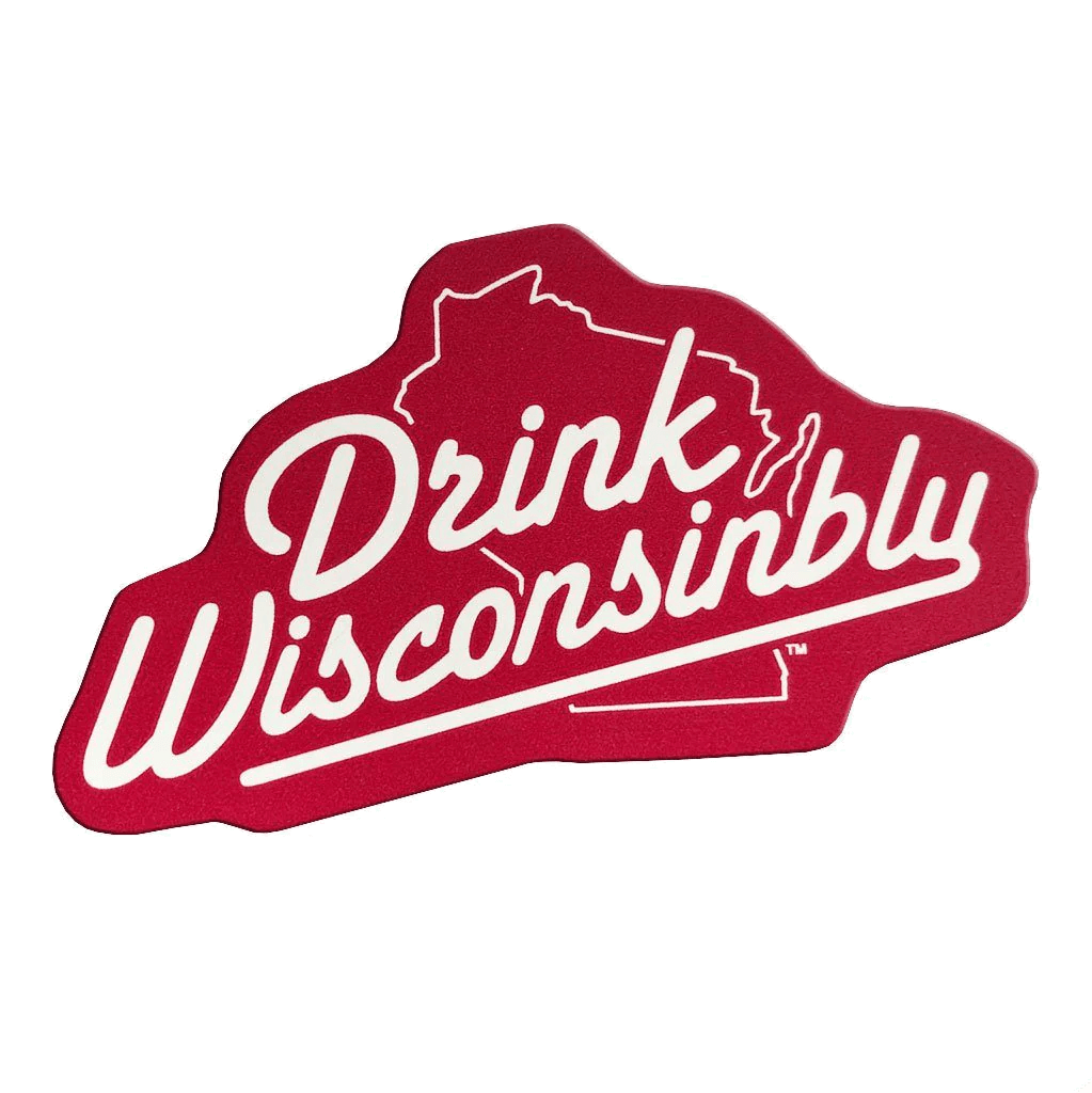 Drink Wisconsinbly Red Magnet