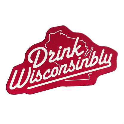 Drink Wisconsinbly Red Magnet