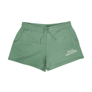 Drink Wisconsinbly Women's Sage Wave Wash Shorts