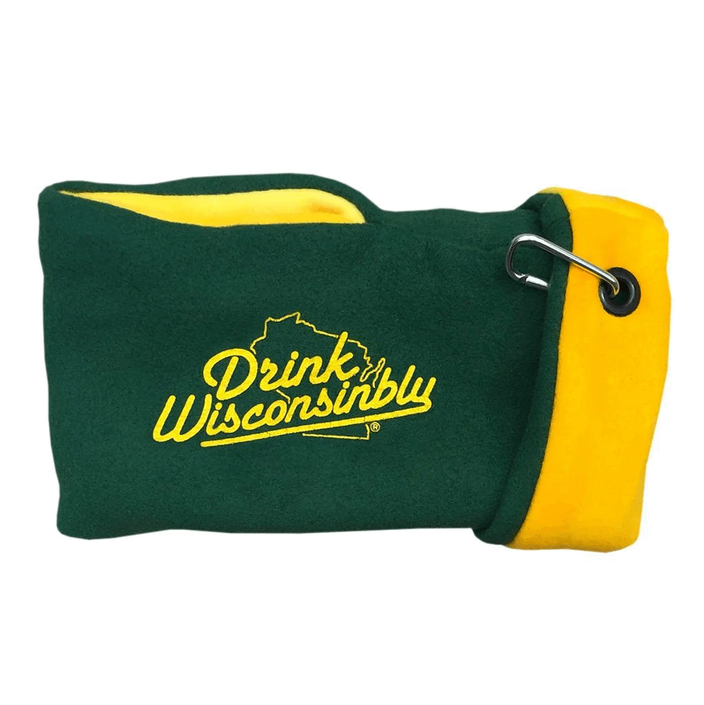 Drink Wisconsinbly Green & Gold Beer Mitten