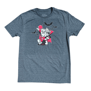 Drink Wisconsinbly Happy Vampire Dark Gray T-Shirt