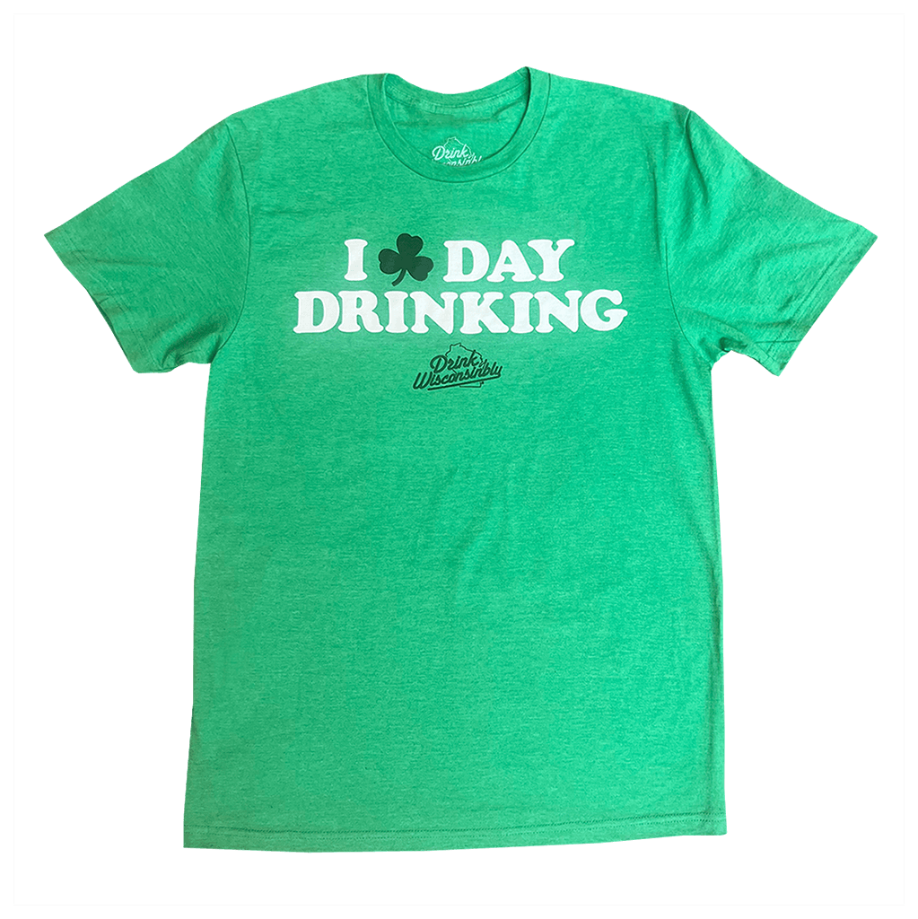 I Love Shamrock Day Drinking T-Shirt