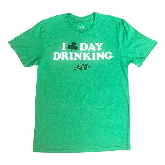 I Love Shamrock Day Drinking T-Shirt