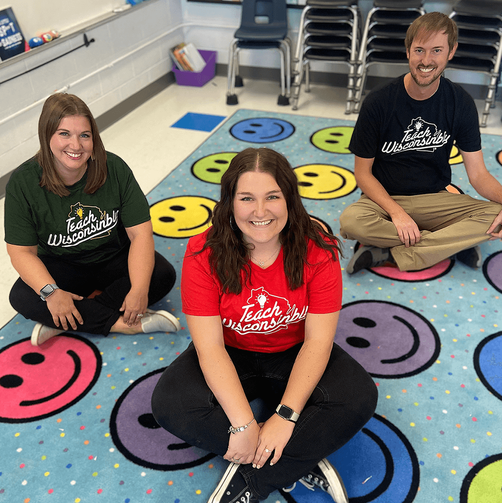 "Teach Wisconsinbly" Green T-Shirt