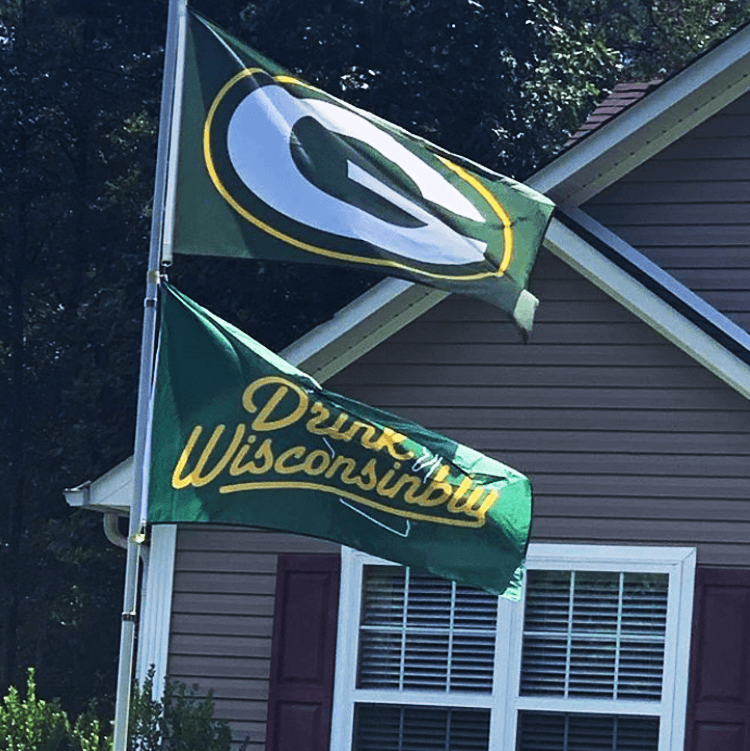 Green & Gold Flag