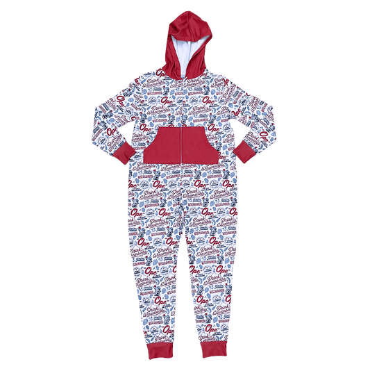 Drink Wisconsinbly Adult Onesie