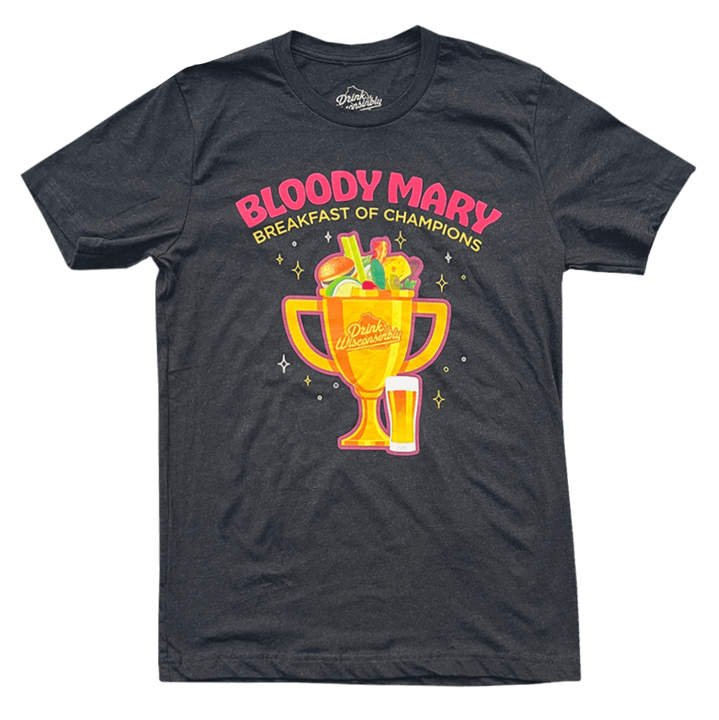 Bloody mary breakfast of champions shirt on sale