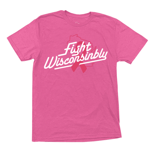 Pink Fight Wisconsinbly T-Shirt