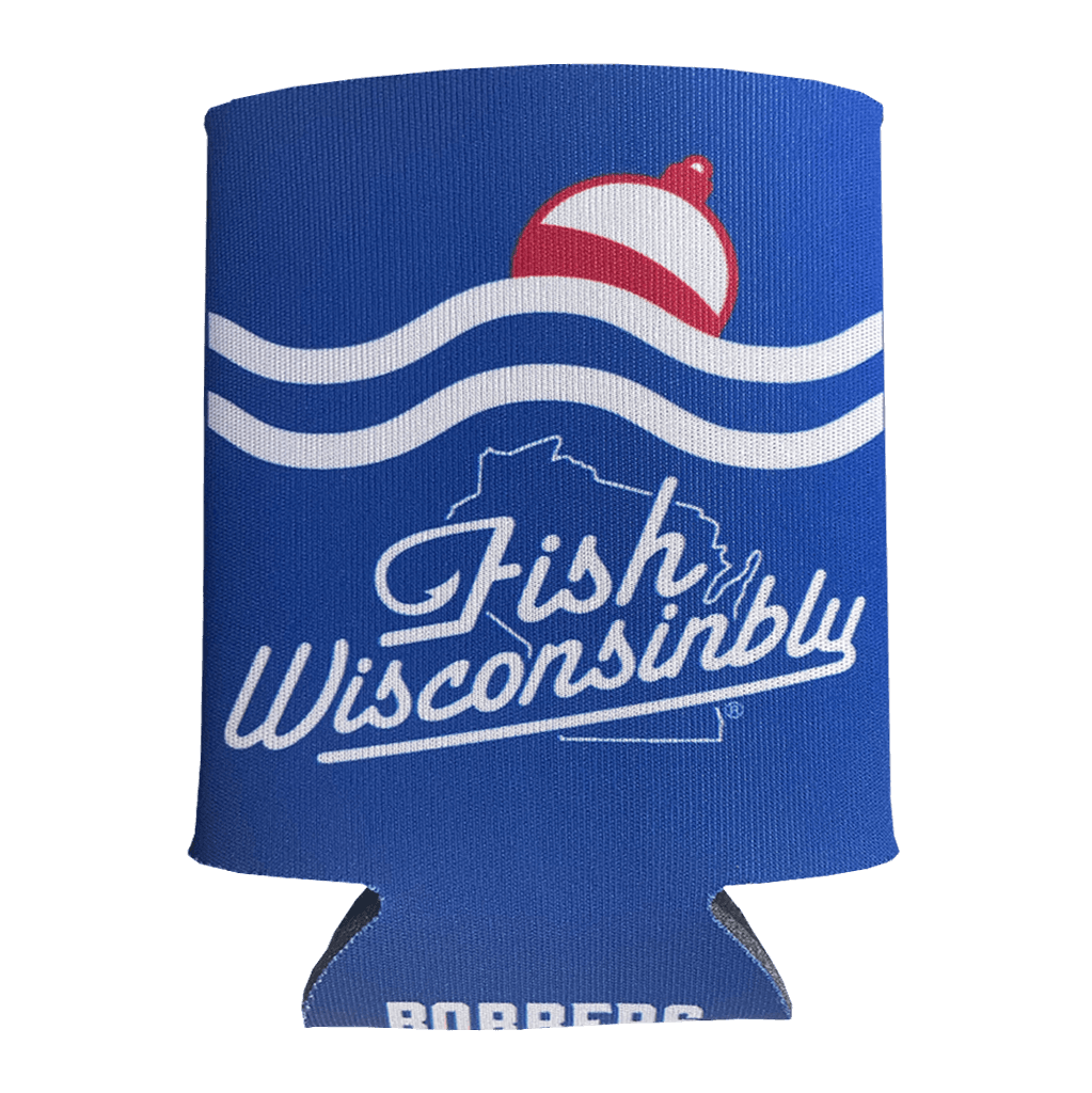 Fish Wisconsinbly Bobber Coozie