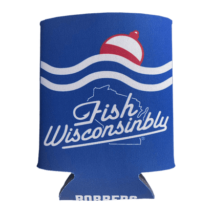 Fish Wisconsinbly Bobber Coozie