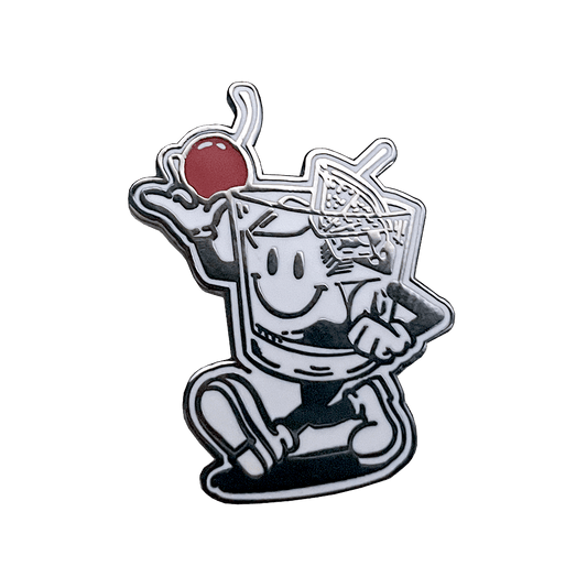 "Happy Old Fashioned" Lapel Pin